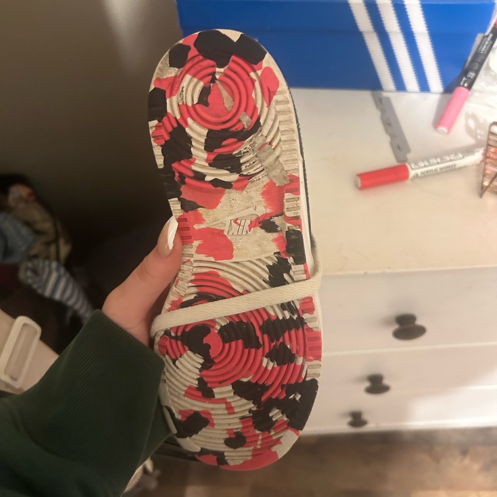 Colorful Patterned Sole Sneakers